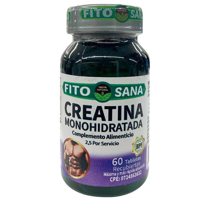 CREATINA MONOHIDRATADA 2.5 G X 60 TAB FITOSANA