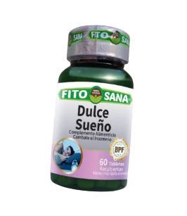 DULCE SUEÑO (VALERIANA, MAGNESIO, 5HTP) X 60 TAB REC FITOSANA