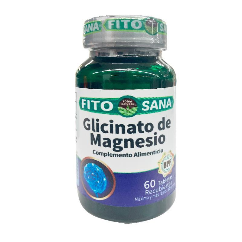 GLICINATO DE MAGNESIO 480 MG X 60 TAB REC FITOSANA