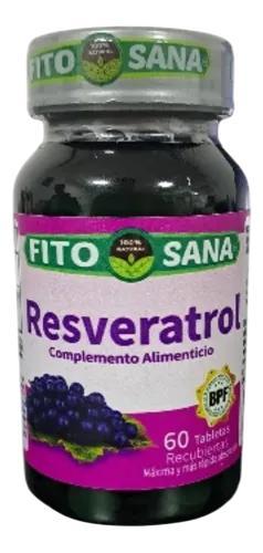 RESVERATROL 480 MG X 60 TAB REC FITOSANA