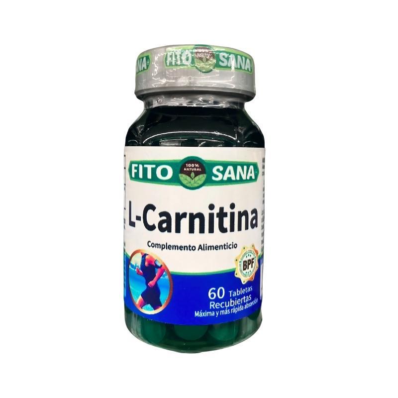 L-CARNITINA 500 MG X 60 TAB REC FITOSANA