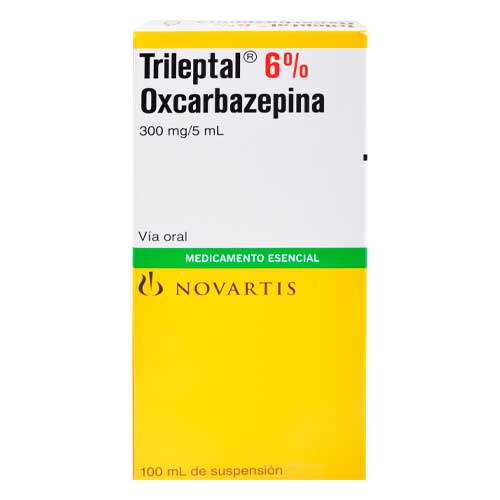 TRILEPTAL OXCARBAZEPINA 6 % 300 MG/5 ML SUSP 100 ML 