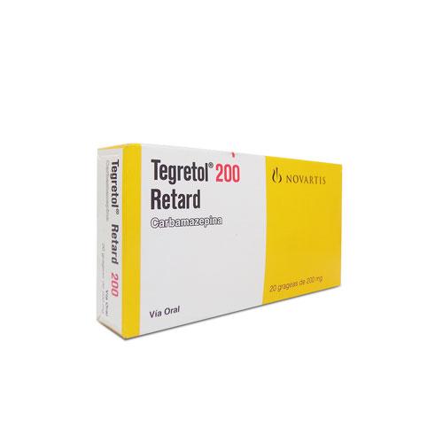 TEGRETOL CARBAMAZEPINA 200 MG X 20 TAB (GABOX)