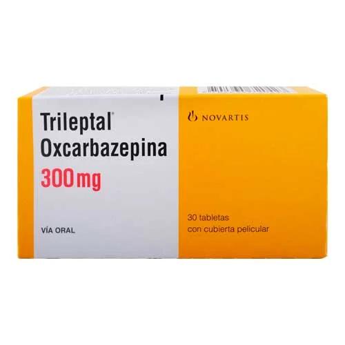 TRILEPTAL OXCARBAZEPINA 300 MG X 30 TAB CON CUBIERTA PELICULAR 