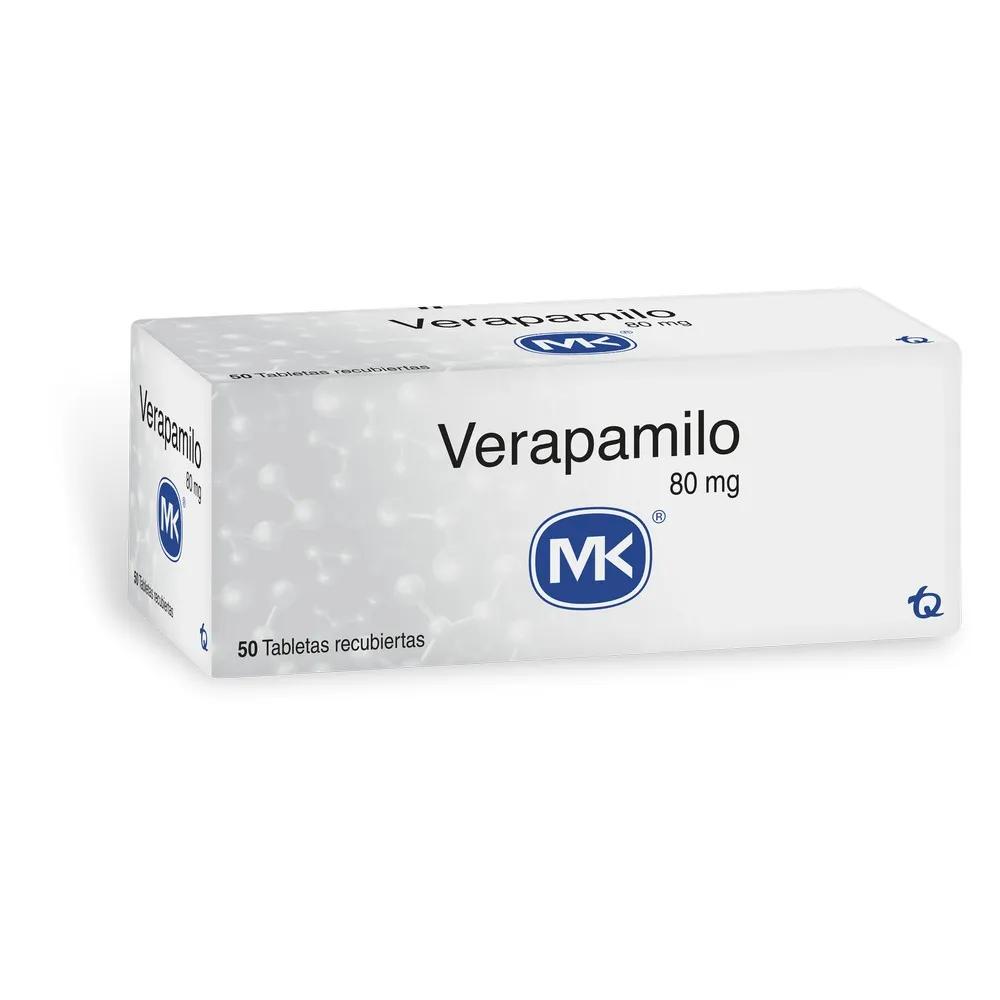 VERAPAMILO 80 MG X 50 TAB REC (VERACOR)