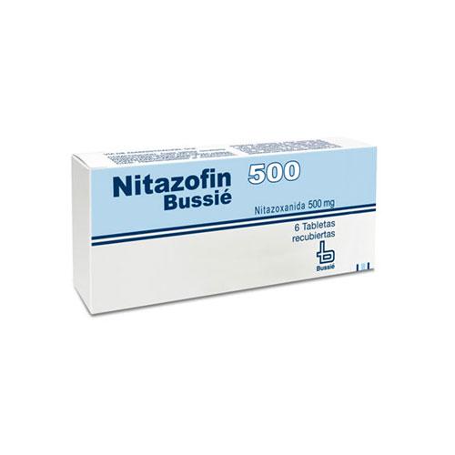 NITAZOFIN NITAZOXANIDA 500 MG X 6 TAB (GIVOTAN CELECTAN)