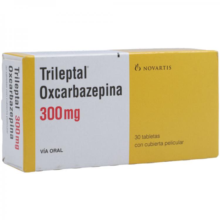 TRILEPTAL OXCARBAZEPINA 300 MG X 30 TAB CON CUBIERTA PELICULAR 