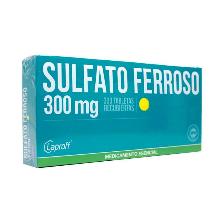 BLIST SULFATO FERROSO 300 MG X 10 TAB (FERROCE)