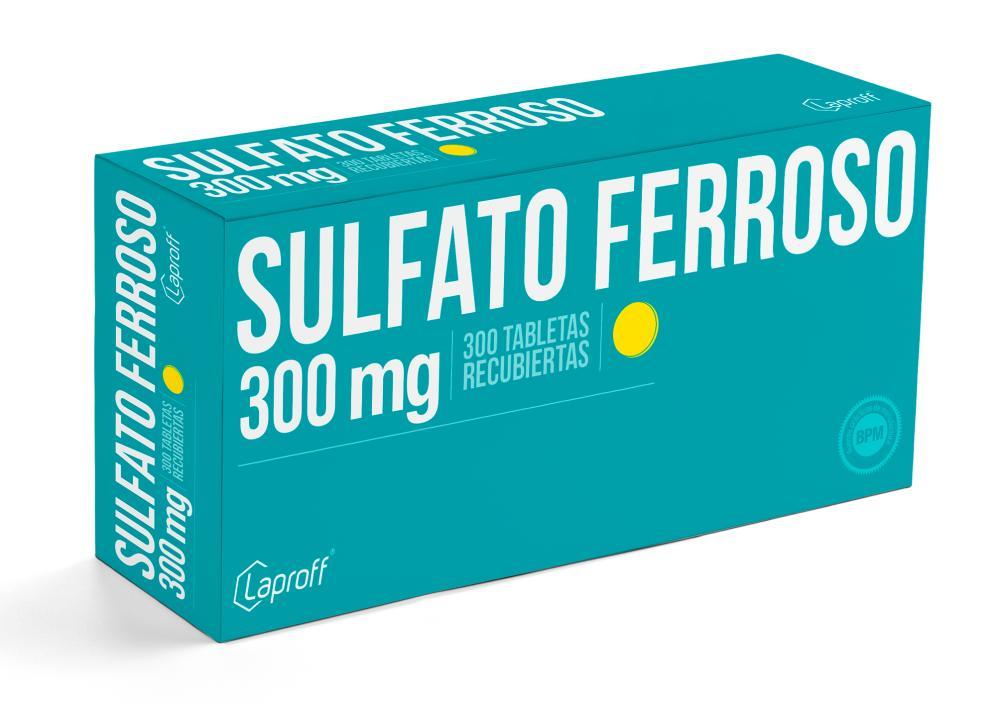 SULFATO FERROSO 300MG X30 LAPROF