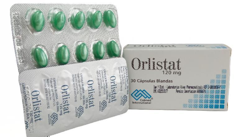 ORLISTAT 120 MG X 30 CAP BLANDAS