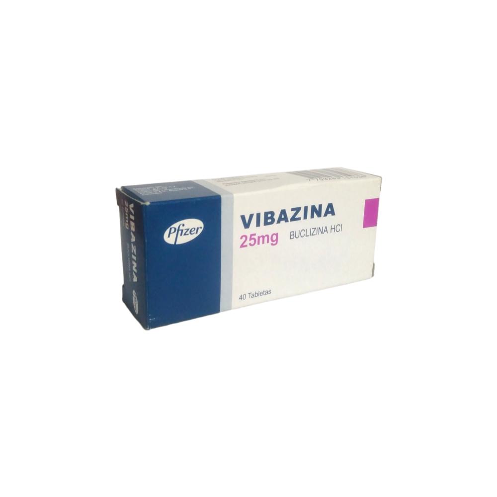 VIBAZINA BUCLIZINA HCI 25 MG X 40 TAB 