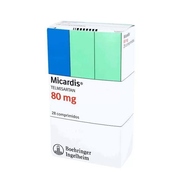 MICARDIS TELMISARTAN 80 MG X 28 COMP (BIOTELMIC)