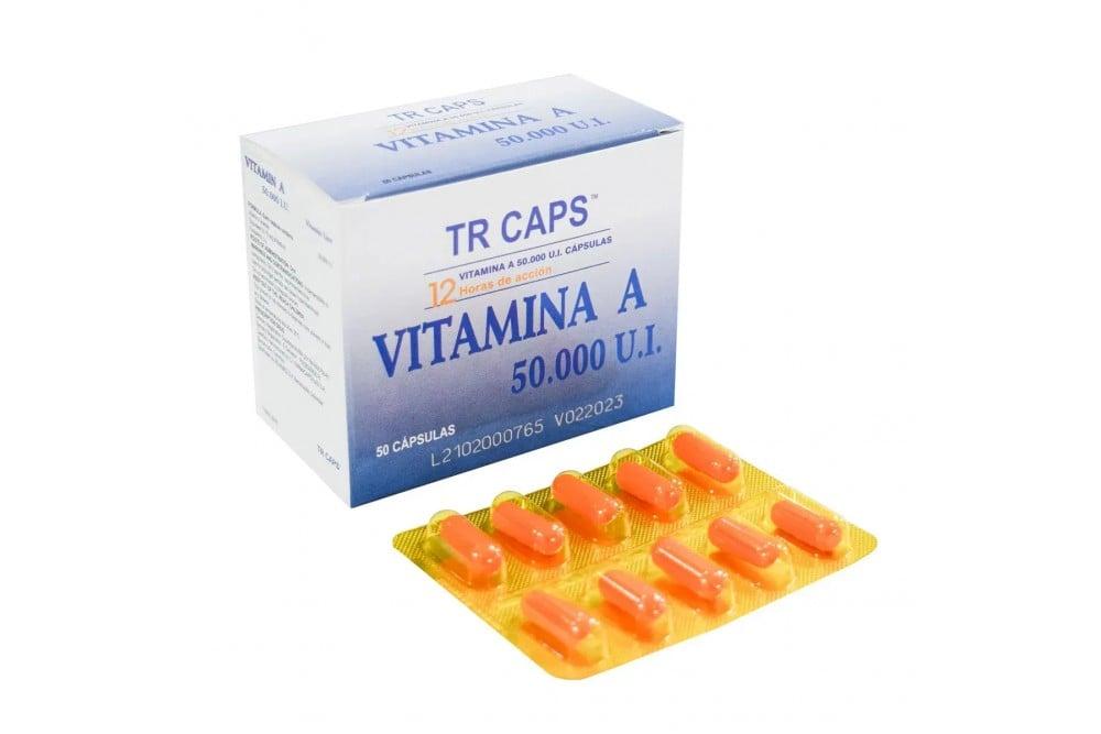 BLIST VITAMINA A 50.000 UI X 10 CAP 