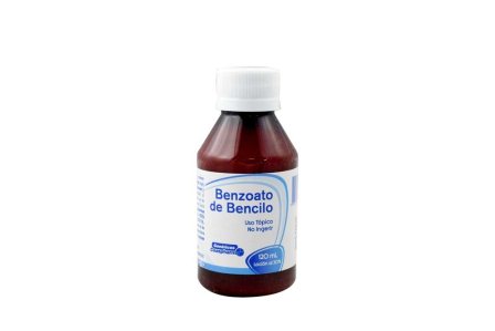 BENZOATO DE BENCILO LOCION TOPICA 30 % 120 ML (ESCABIOSIS)