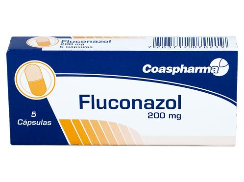 FLUCONAZOL 200 MG X 5 CAPS 