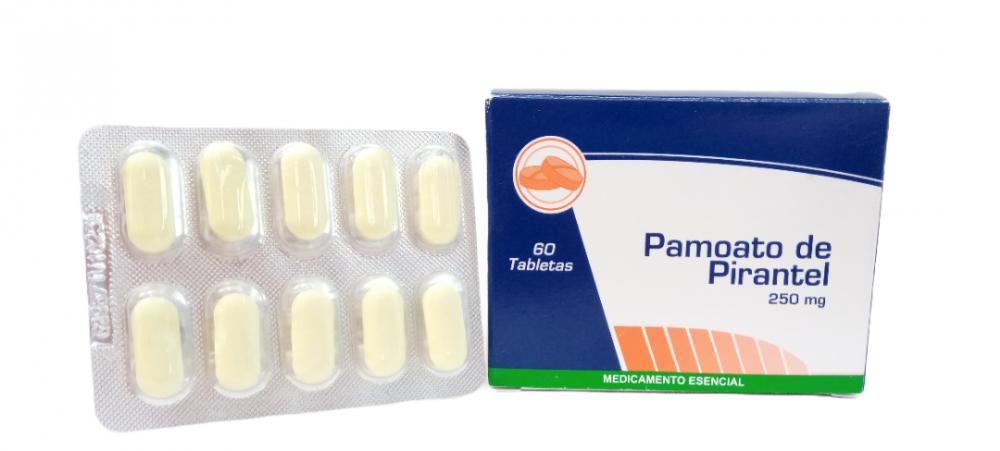 BLIST PAMOATO DE PIRANTEL 250 MG X 10 TAB (COMBANTRIN TAMOA )