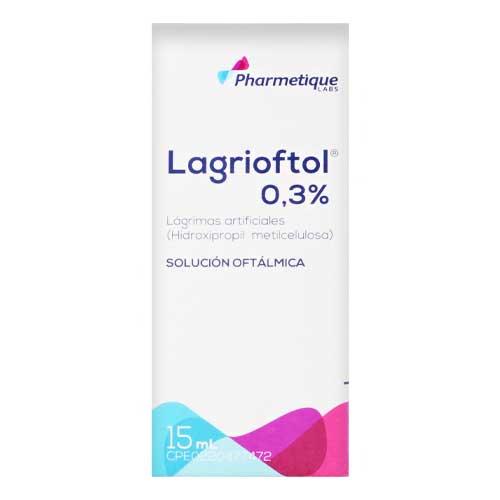 LAGRIOFTOL 0.3% SOL OFTALMICA X 15 ML 