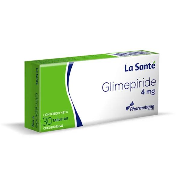 GLIMEPIRIDE 4MG X30 TAB LA SANTE