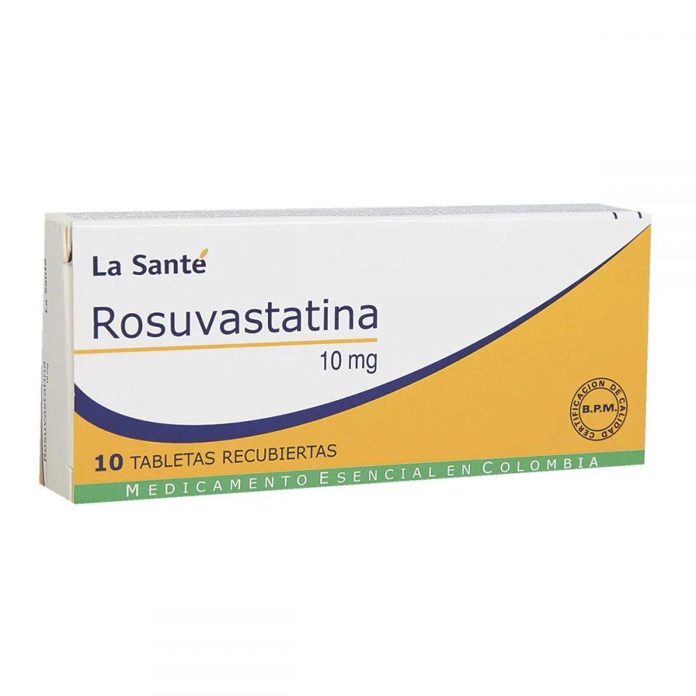 ROSUVASTATINA 10 MG X 10 TAB REC (REGULIP CRESADEX ROSULIP)