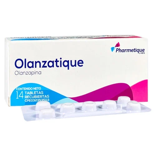 OLANZATIQUE OLANZAPINA 5MG X 14 TAB (OLAPREX/ ZIPREXA)