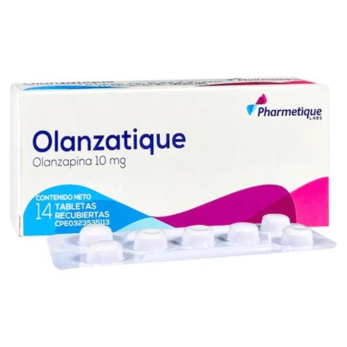 OLANZATIQUE OLANZAPINA 10 MG X 14 TAB (OLAPREX/ ZIPREXA)