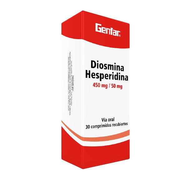 DIOSMINA HESPERIDINA 450MG/50MG X 30 COMP REC (VENAFLON FLAVONID DAFLON)