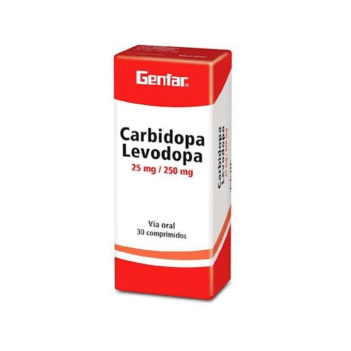 CARBIDOPA LEVODOPA 25 MG/250 MG X 30 COMP (SINEMET) GENFAR 