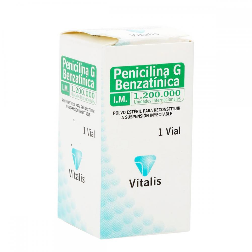 PENICILINA G BENZATINICA 1.200.000 U.I. POLVO P/SOL. INYEC I.M.