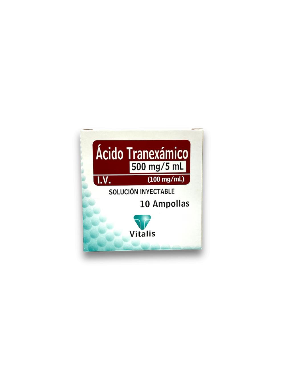 ACIDO TRANEXAMICO 500MG/5ML IV (FITOMENADIONA/CICLOKAN/ CICLOKAPRON)