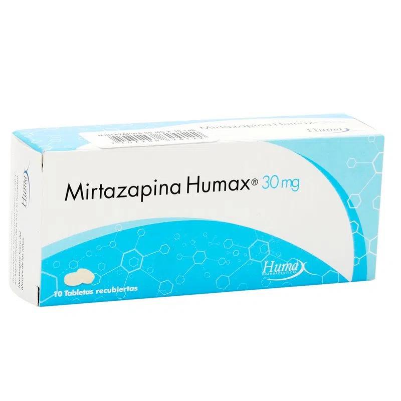 MIRTAZAPINA HUMAX 30MG X 30 TAB REC (COMENTER/MIRTAZAVAL/RAMERON)