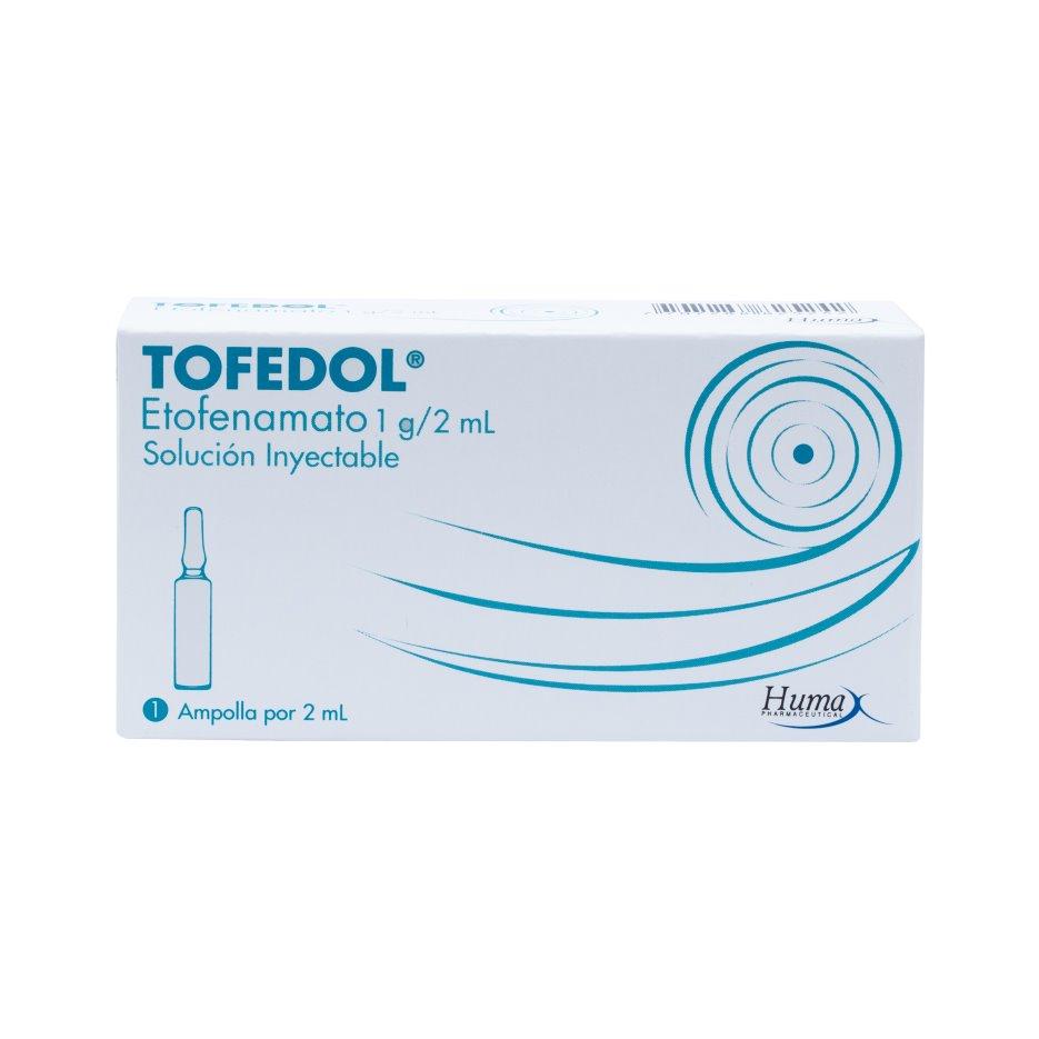 TOFEDOL ETOFENAMATO AMP 1 G / 2 ML I.M SOL  INY X 2 ML( TRAFLAN )