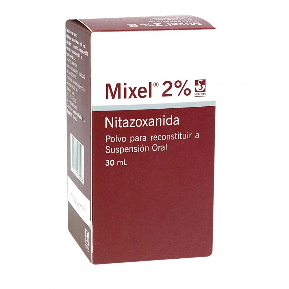 MIXEL 2% NITAZOXANIDA 100MG/5ML X 30 ML SUSP PED (CELECTAN/ GIVOTAN/ ZONTRICON)