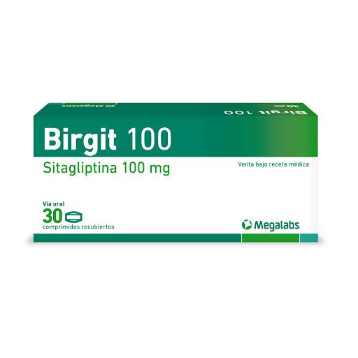 BIRGIT 100MG X10 SITAGLIPINA