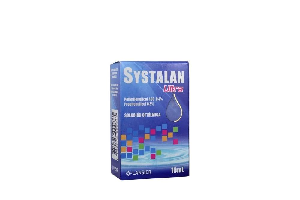 SYSTALAN POLIETILENGLICOL 0.4% PROPILENGLICOL 0.3% SOL OFT ESTERIL X 10ML 