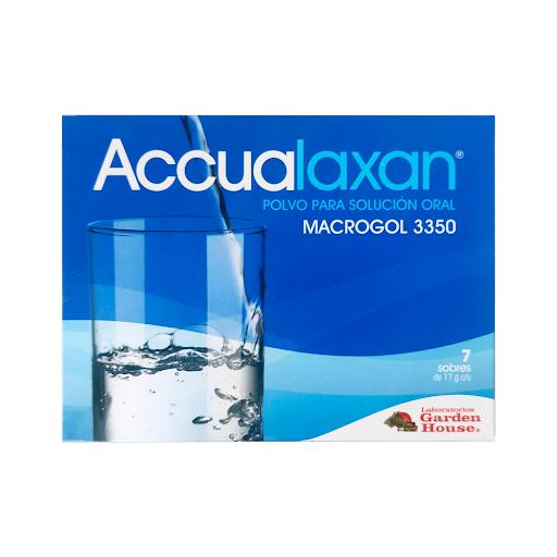 ACCUALAXAN POLVO PARA SUSP ORAL MACROGOL 3350 17GR X 1 SOBRE 