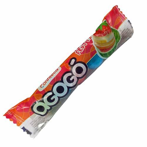 AGOGO CHICLE BOLA TUTTI FRUTTI X 5 UNID