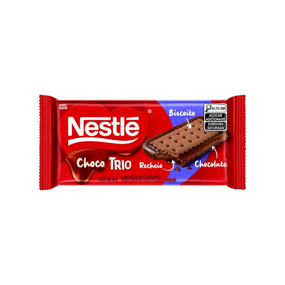 NESTLE CHOCO TRIO SABOR CHOCOLATE 90GR 