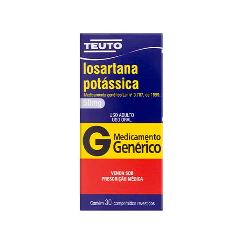 LOSARTANA POTASICA 50 MG X 30 COMP (COZAAR/ LOSACOR/ NEFROTAL)