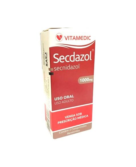 SECNIDAZOL 1000MG X 2 COMP VITAMEDIC (SECNIDAL/FAZOL/SECNIDEX) 