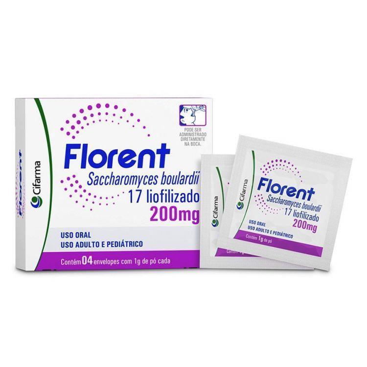 FLORENT 200 MG X 4 SOBRE CIFARMA