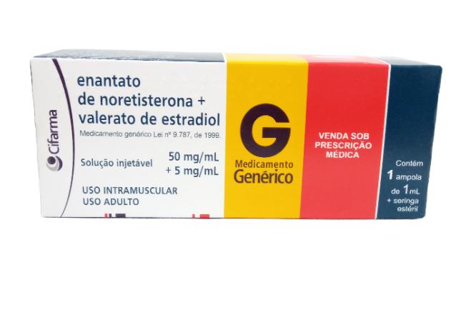 ENANTATO NORETISTERONA+ESTRADIOL 50MG-5MG/ML SOL INYEC 1 ML (MESIGYNA DIDEROT)