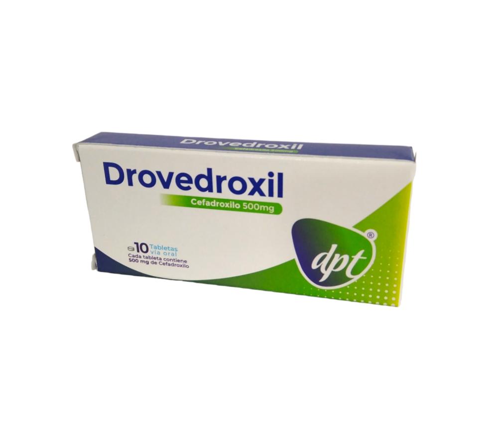 DROVEDROXIL CEFADROXILO 500 MG X 10 TAB