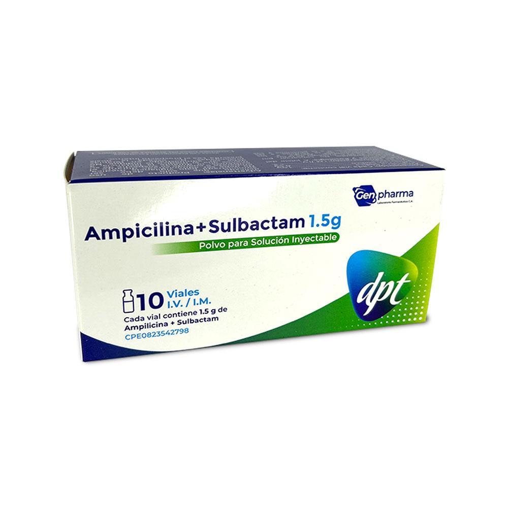 AMPICILINA + SULBACTAM 1.5GR SOL IV/IM POLVO LIOF