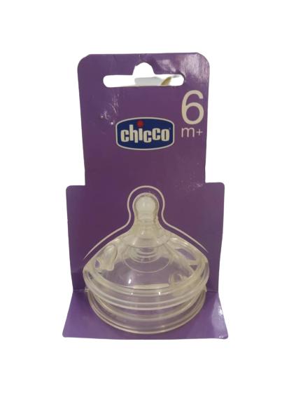 CHICCO TETINA P/BIBERON FLUJO NORMAL ANTI-COLICOS 6 M+