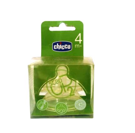 CHICCO TETINA P/BIBERON FLUJO NORMAL ANTI-COLICOS 4 M+