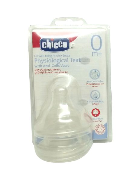 CHICCO TETINA P/BIBERON FLUJO NORMAL ANTI-COLICOS 