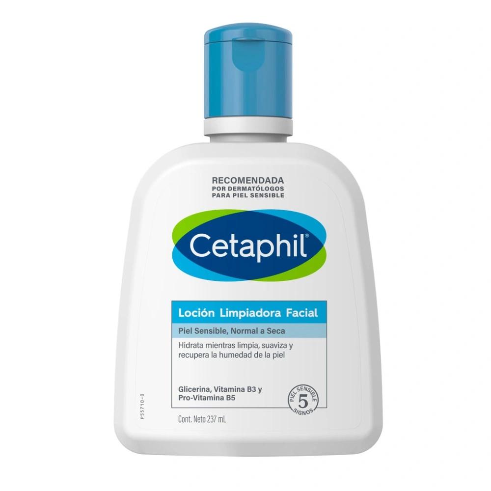 CETAPHIL LOCION LIMPIADORA PIEL SENSIBLE VIT B3 B5 X 237 ML