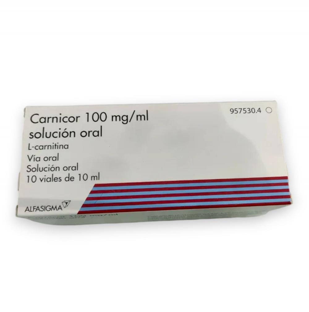 CARNICOR L-CARNITINA 100 MG/ML SOL ORAL 10 ML  (PROVICAR KATIVIL)