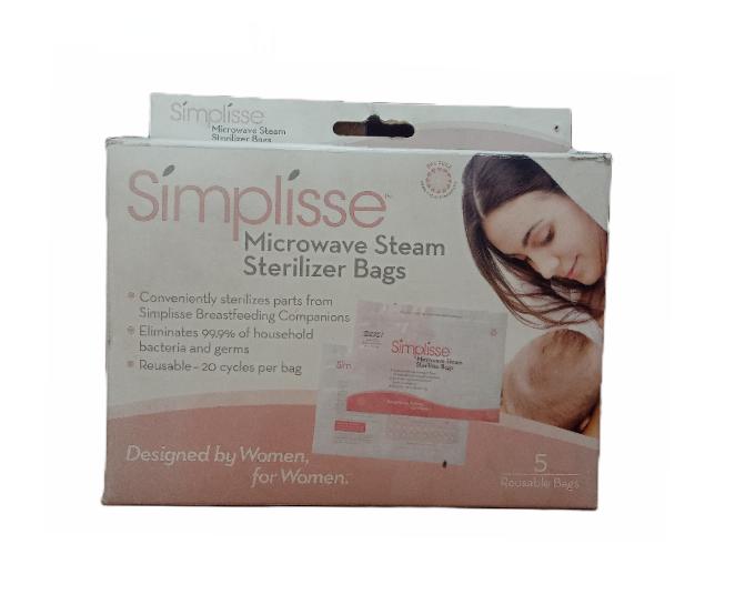 SIMPLISSE SET 5 BOLSAS ESTERILIZADORAS PARA MICROONDAS