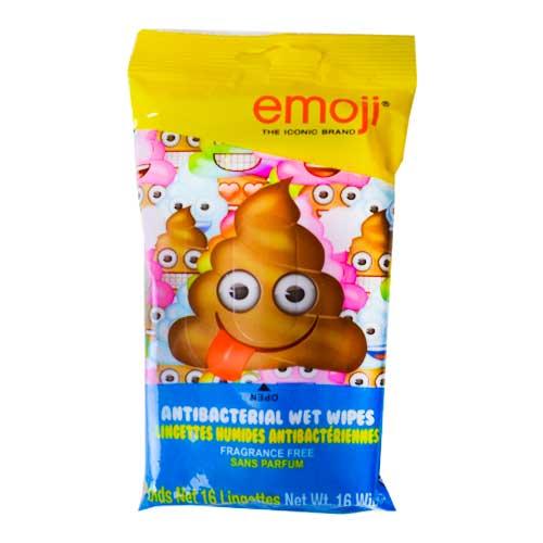 EMOJI TOALLITAS HUMEDAS ANTIBACTERIAL